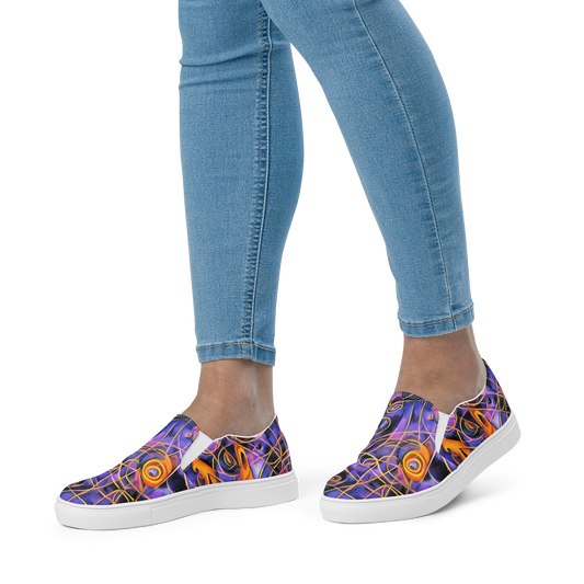 Women's Slip-On Canvas Shoes - Bailly's Twist