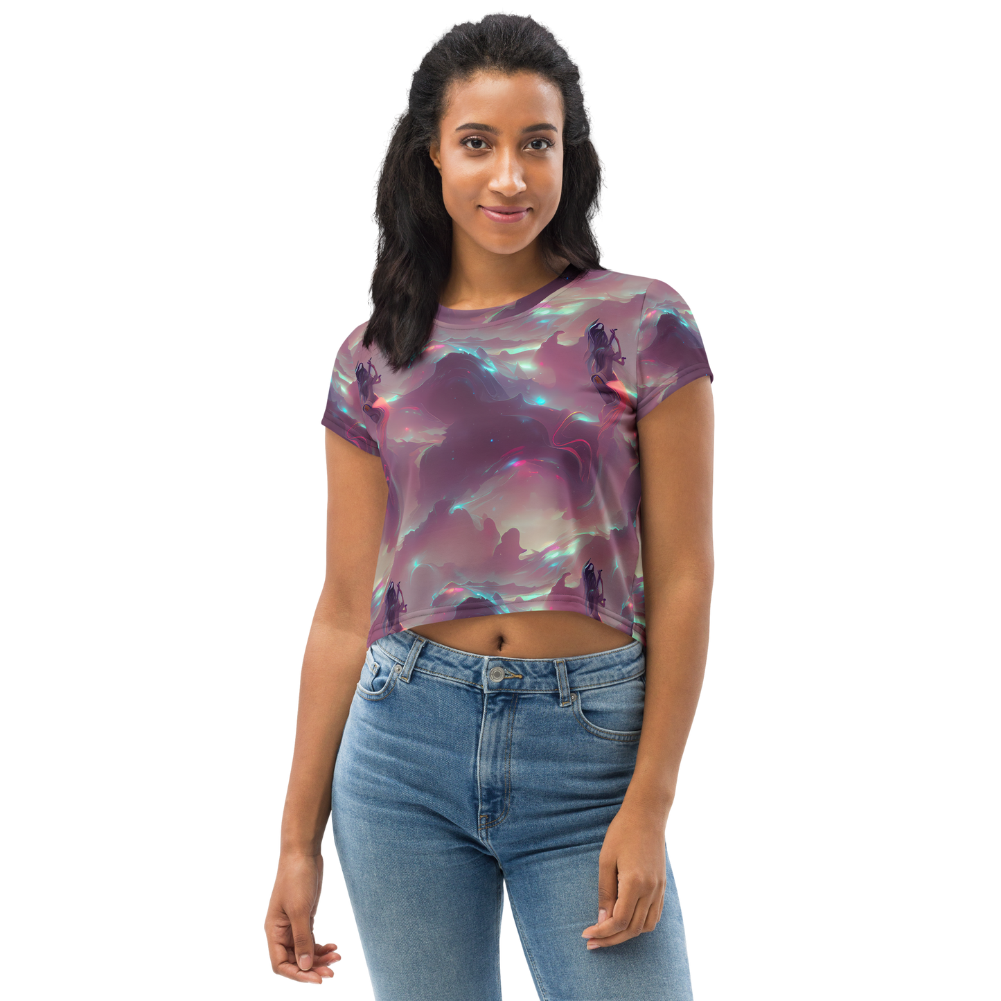 Women's Crop Tee - Astral Illusions