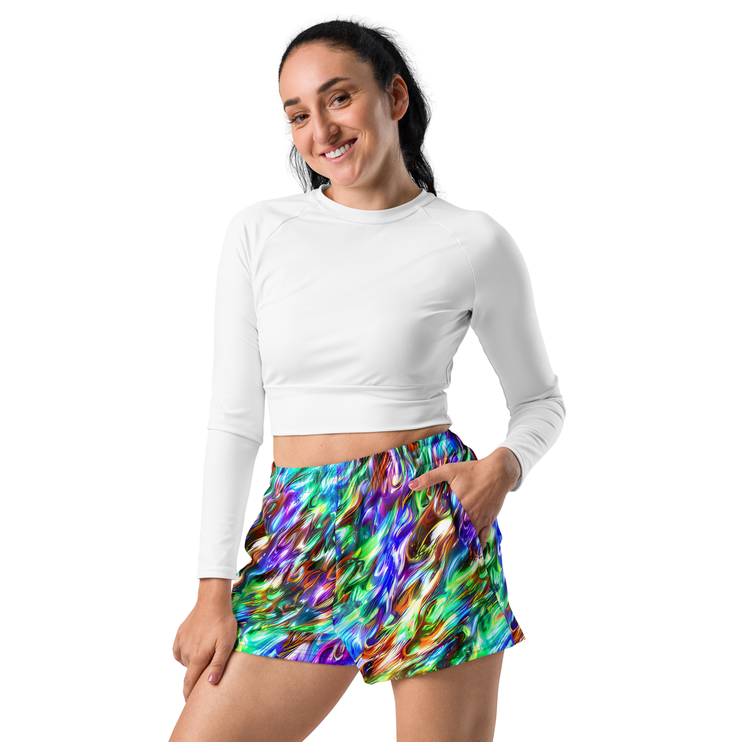 Women’s Athletic Shorts - Faini Whirlwind