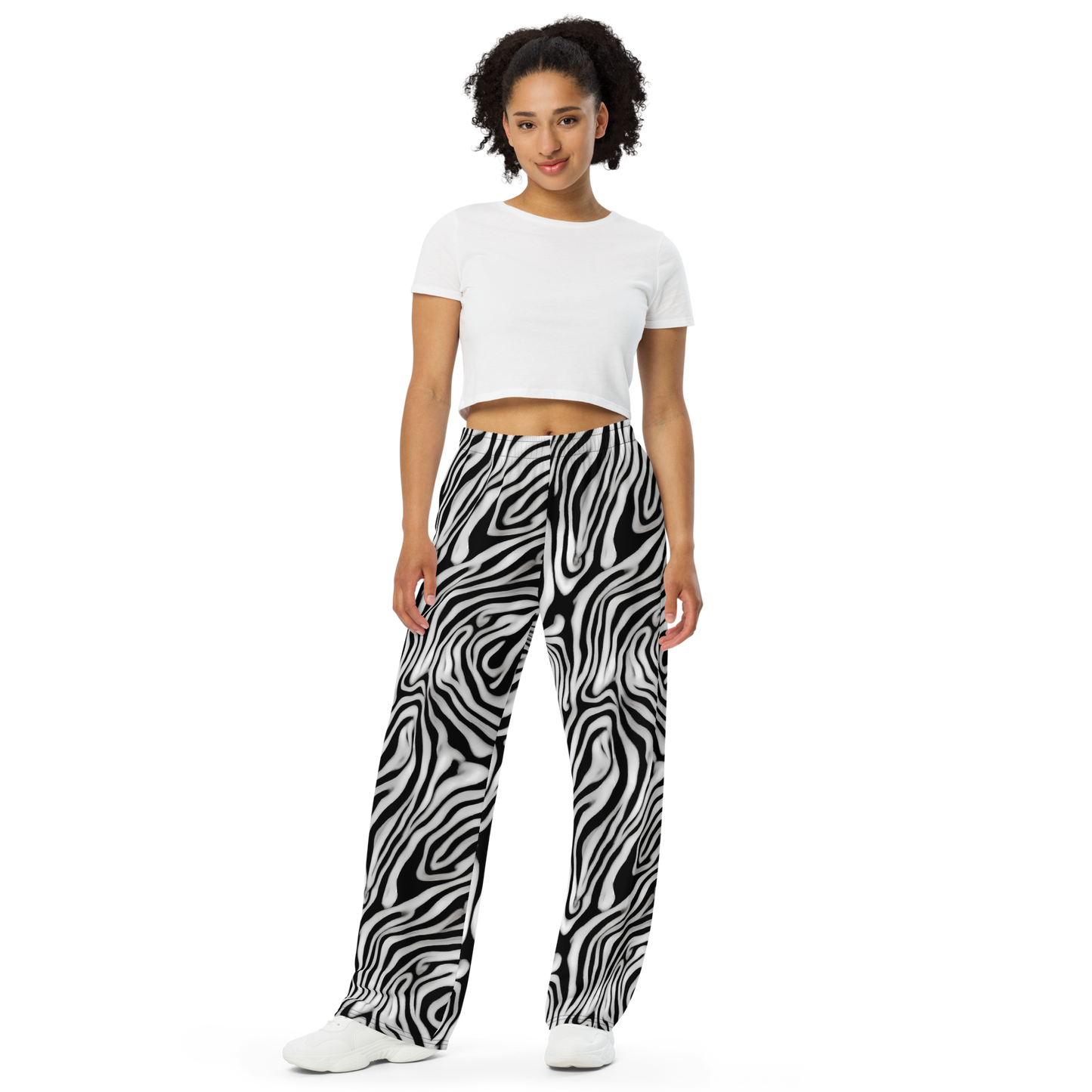 Wide-Leg Pants - Warped Cosmos