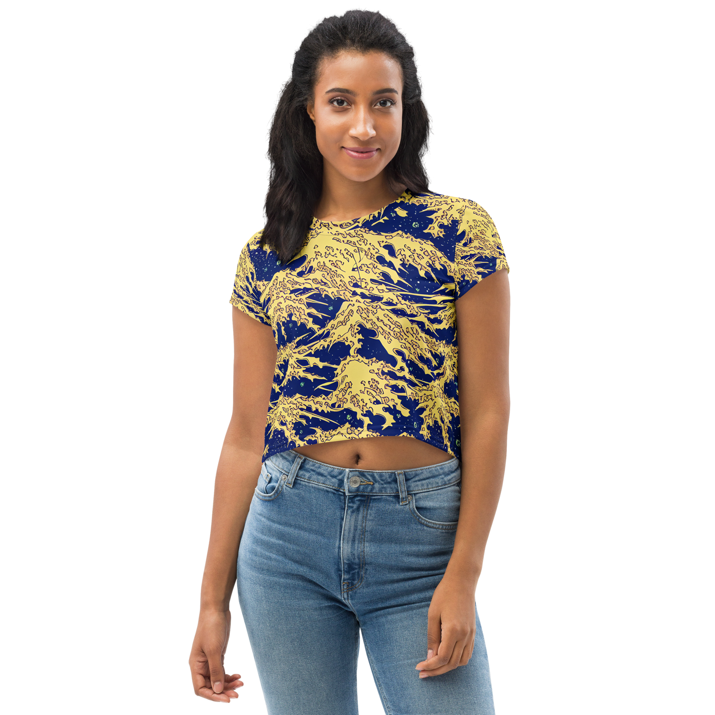 Women's Crop Tee - Celestial Ridge