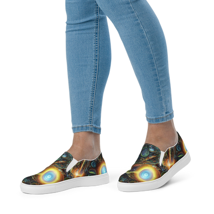 Women's Slip-On Canvas Shoes - Ferez Vortex