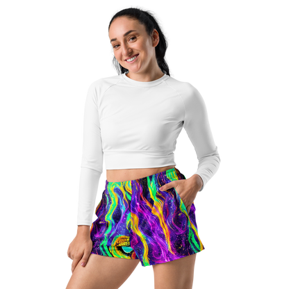 Women’s Athletic Shorts - Jackson Swirl