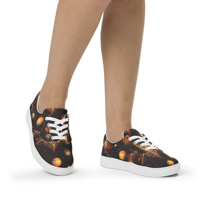 Women's Lace-Up Canvas Shoes - Murillo Vortex