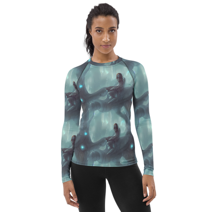 Women's Rash Guard - Liquid Serenity