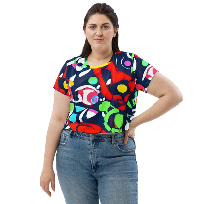 Women's Crop Tee - Chagall's Dream