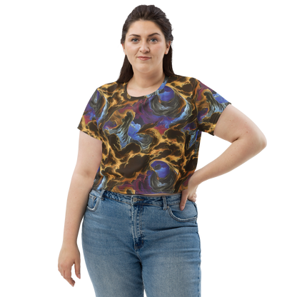 Women's Crop Tee - Vortex Virtue