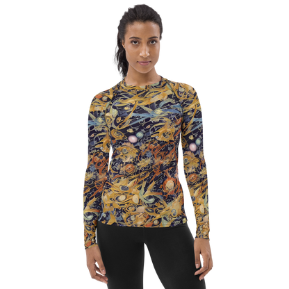 Women's Rash Guard - Quantum Symmetry