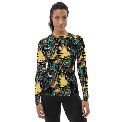 Women's Rash Guard - Celestial Echoes