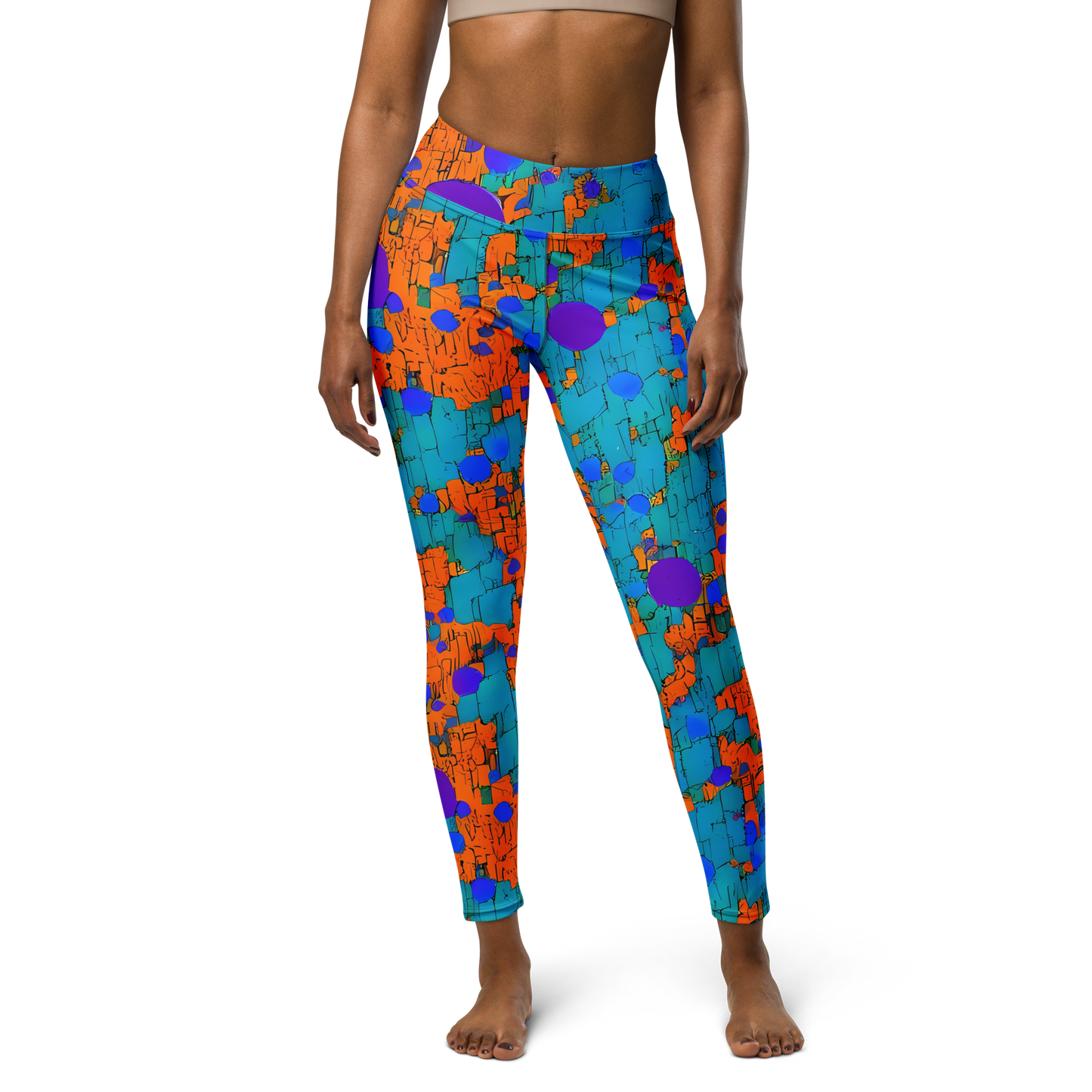 Yoga Leggings - Intergalactic Rhythms