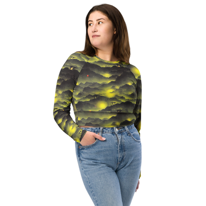 Long Sleeve Crop Top - Spectral Isle