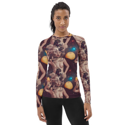 Women's Rash Guard - Nebula Siren