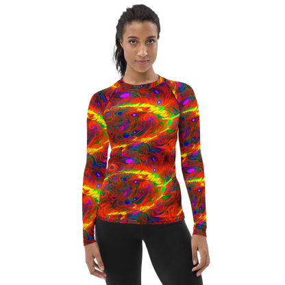 Women's Rash Guard - Blampied Blaze