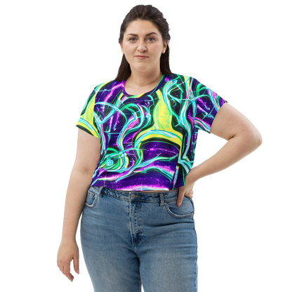 Women's Crop Tee - Quesnel's Vortex