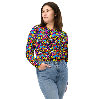 Long Sleeve Crop Top - Stellar Circus