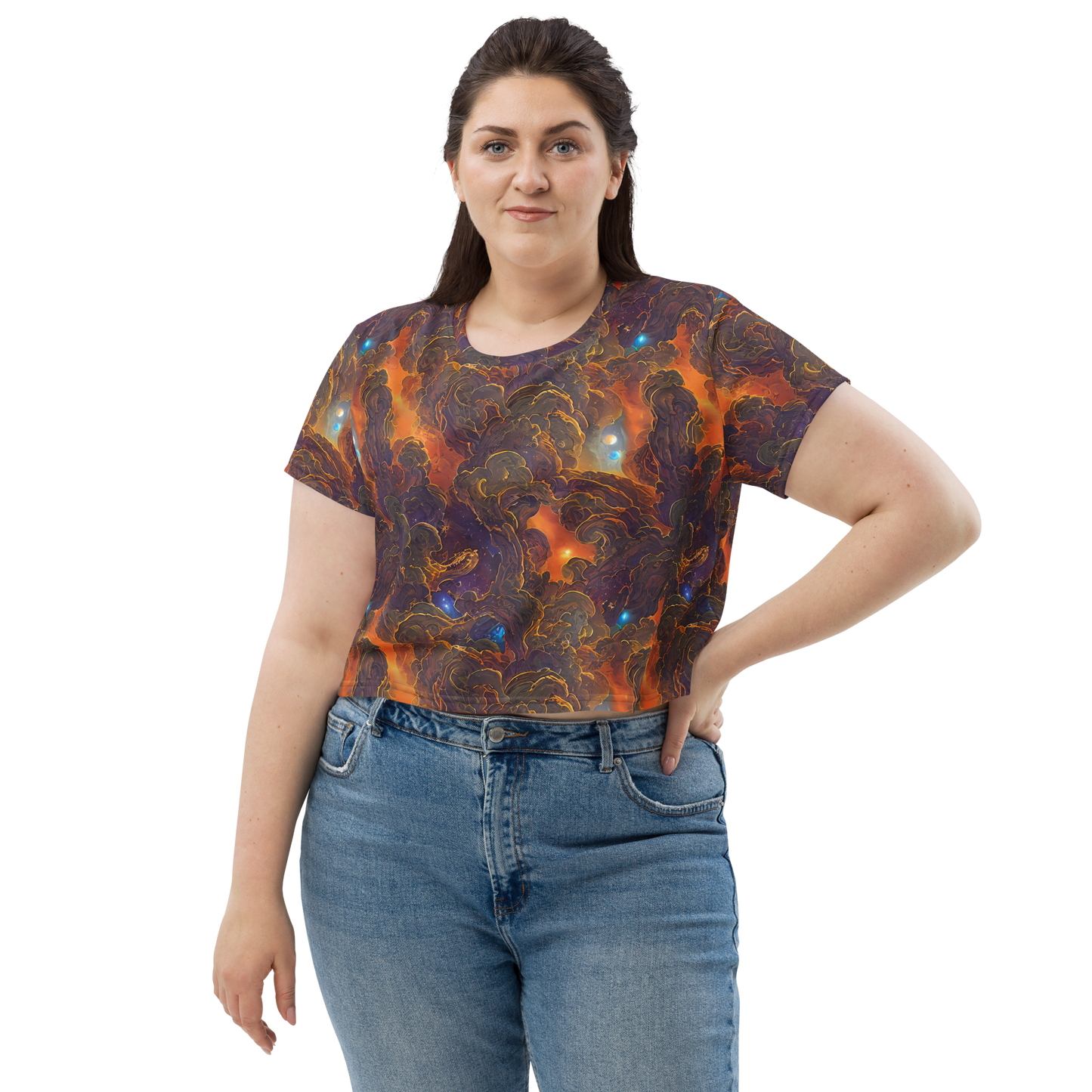 Women's Crop Tee - Pozzo Vortex