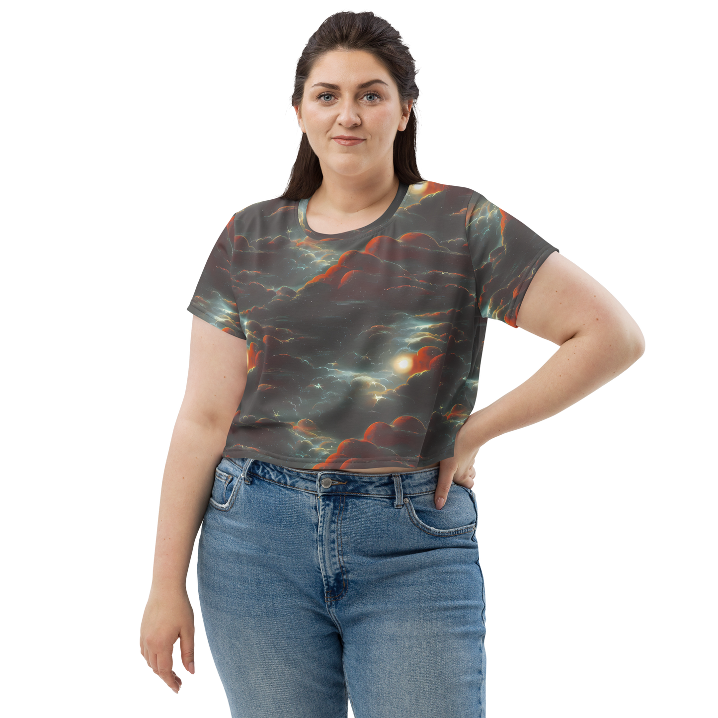 Women's Crop Tee - Stellar Highlands