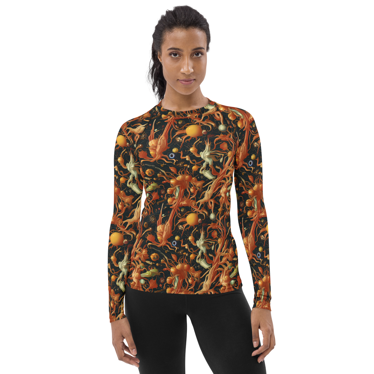 Women's Rash Guard - Bosschaert's Nebula