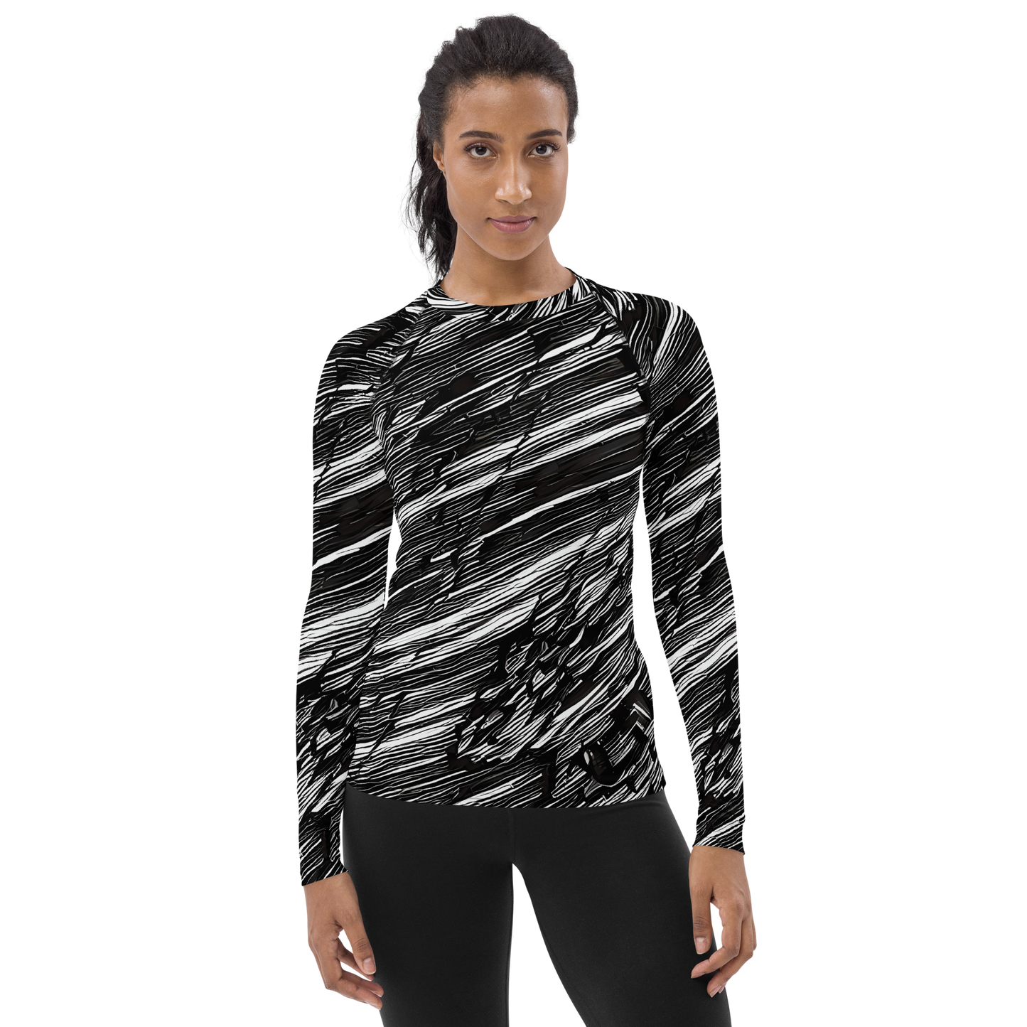 Women's Rash Guard - Ward's Whirlwind