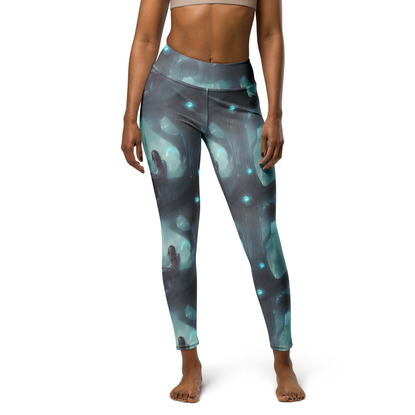 Yoga Leggings - Liquid Serenity