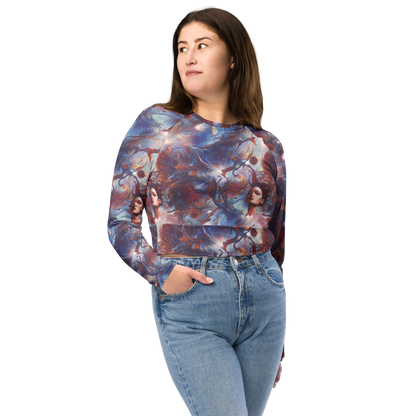 Long Sleeve Crop Top - Dreamweaver