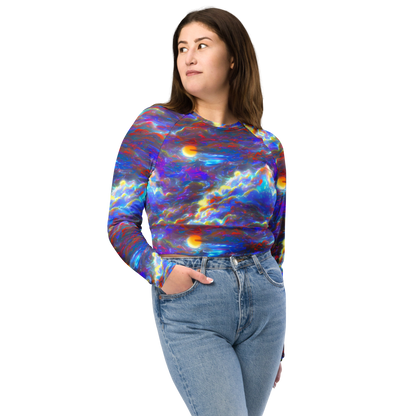 Long Sleeve Crop Top - Orion Ripple