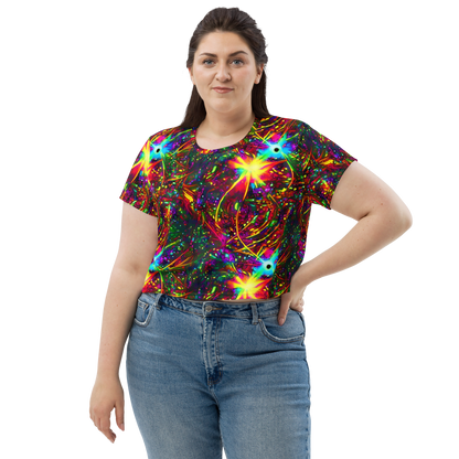 Women's Crop Tee - Stellar Burst