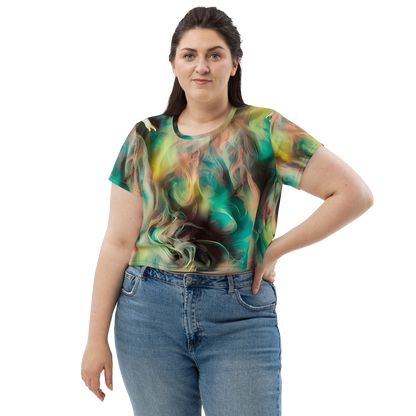 Women's Crop Tee - Enchanted Fusion