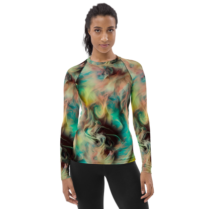 Women's Rash Guard - Enchanted Fusion