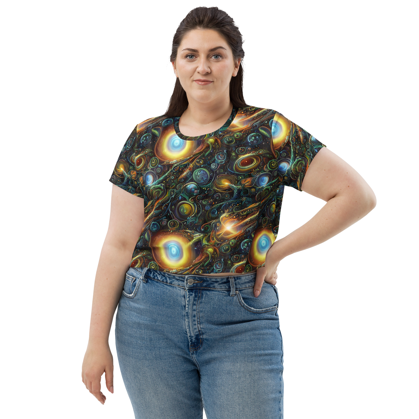 Women's Crop Tee - Ferez Vortex