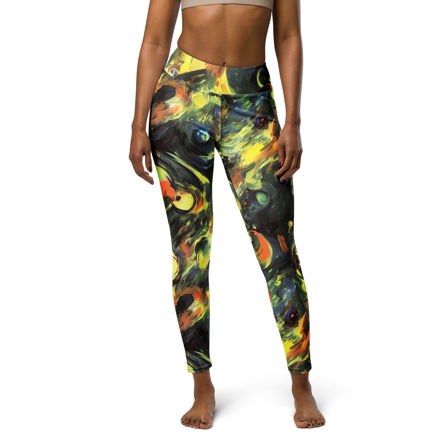 Yoga Leggings - Seve Swirl