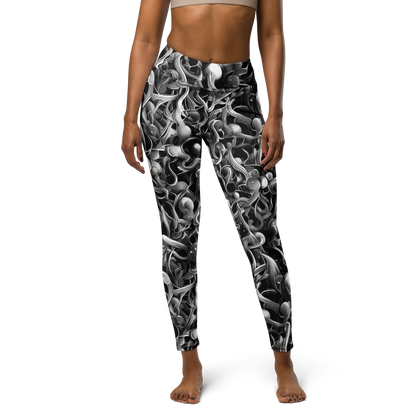 Yoga Leggings - Fluid Monochrome