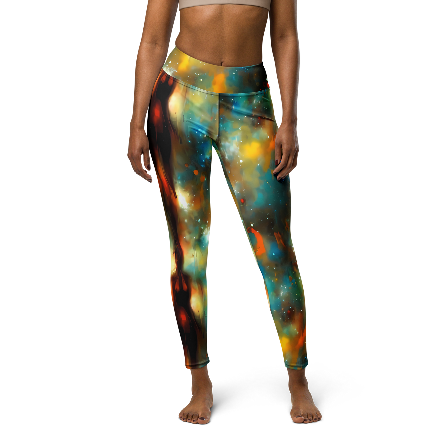 Yoga Leggings - Abstract Tapestries