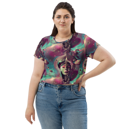 Women's Crop Tee - Nouveau Galaxy