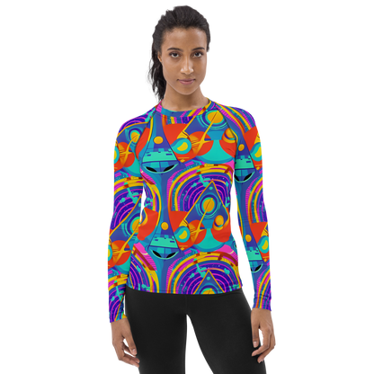 Women's Rash Guard - Blast of Color