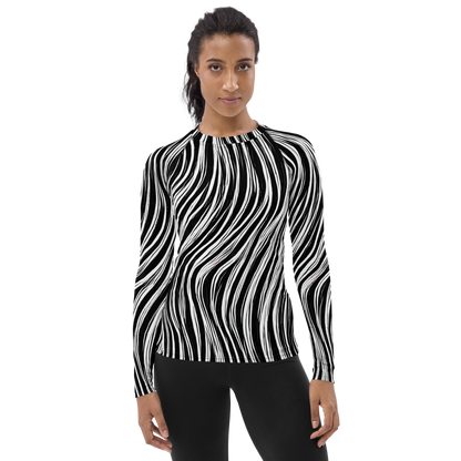 Women's Rash Guard - Weston Waves