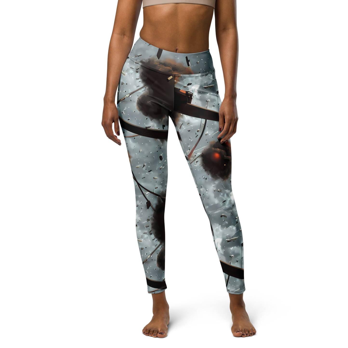 Yoga Leggings - Celestial Collision