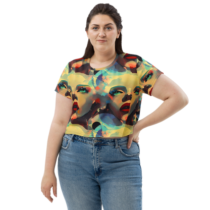 Women's Crop Tee - Astral Reflections