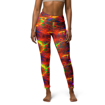 Yoga Leggings - Blampied Blaze