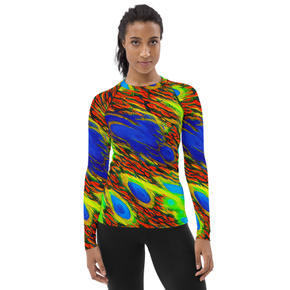 Women's Rash Guard - Hodgkin's Blaze