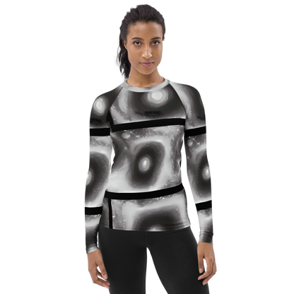 Women's Rash Guard - Arbus Whorls