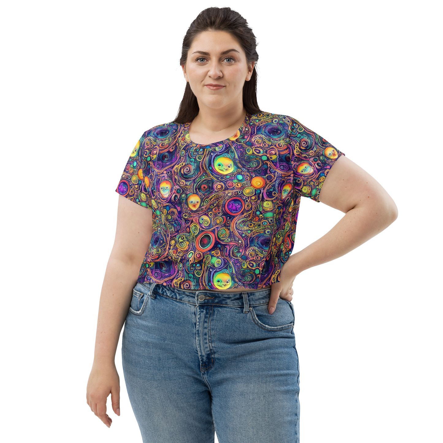 Women's Crop Tee - Jansson's Nebula