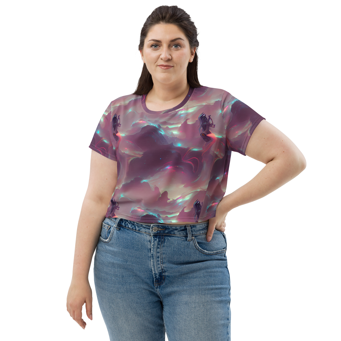 Women's Crop Tee - Astral Illusions