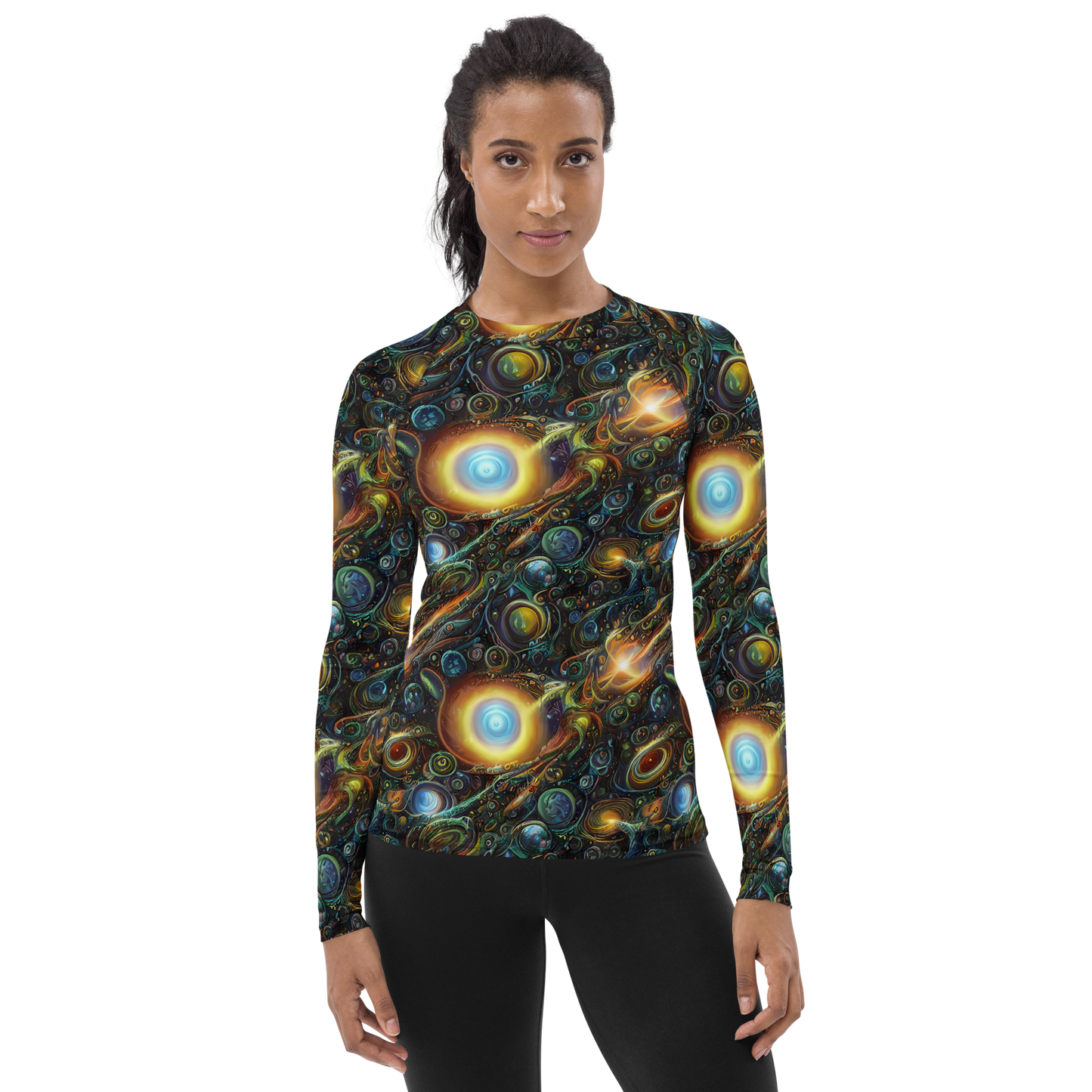 Women's Rash Guard - Ferez Vortex