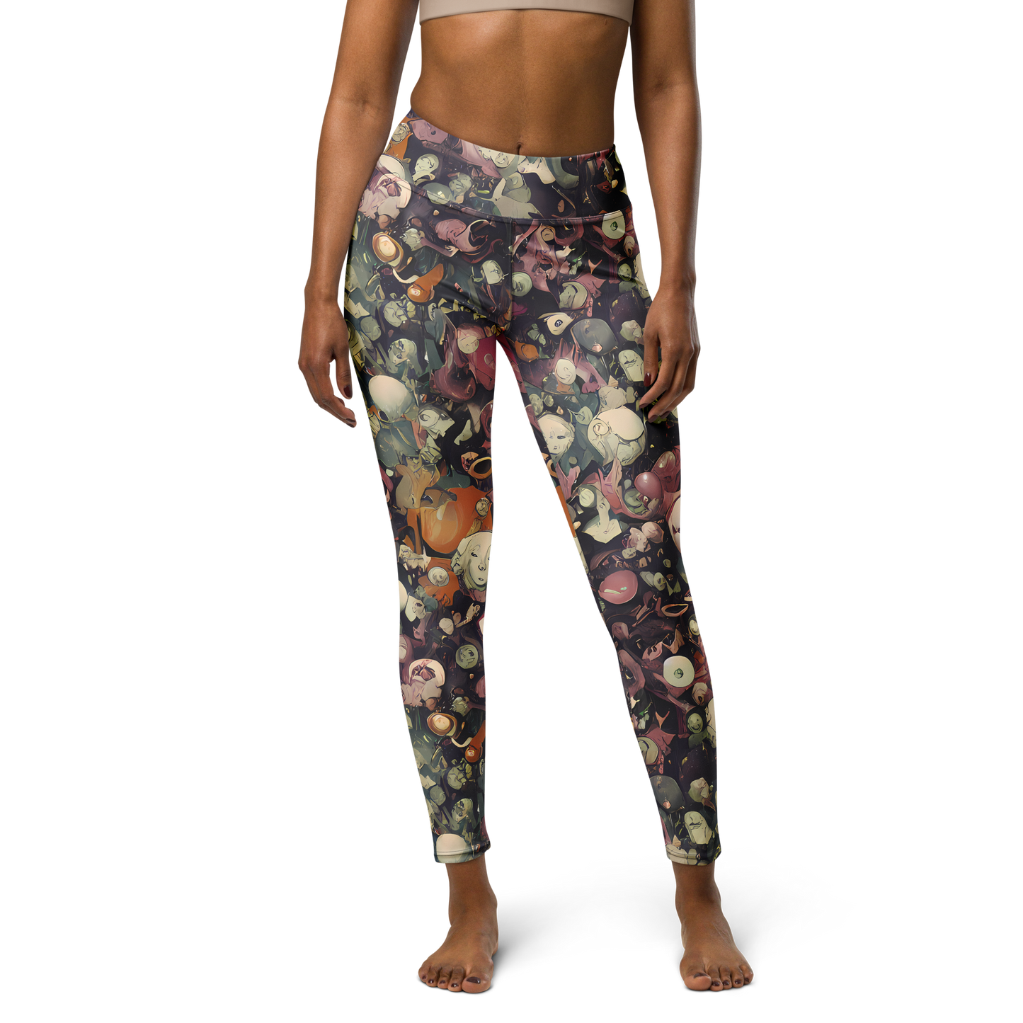 Yoga Leggings - Visions of the Unseen