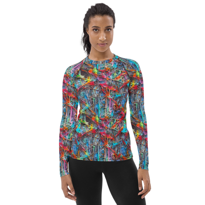 Women's Rash Guard - Junkyard Jewel