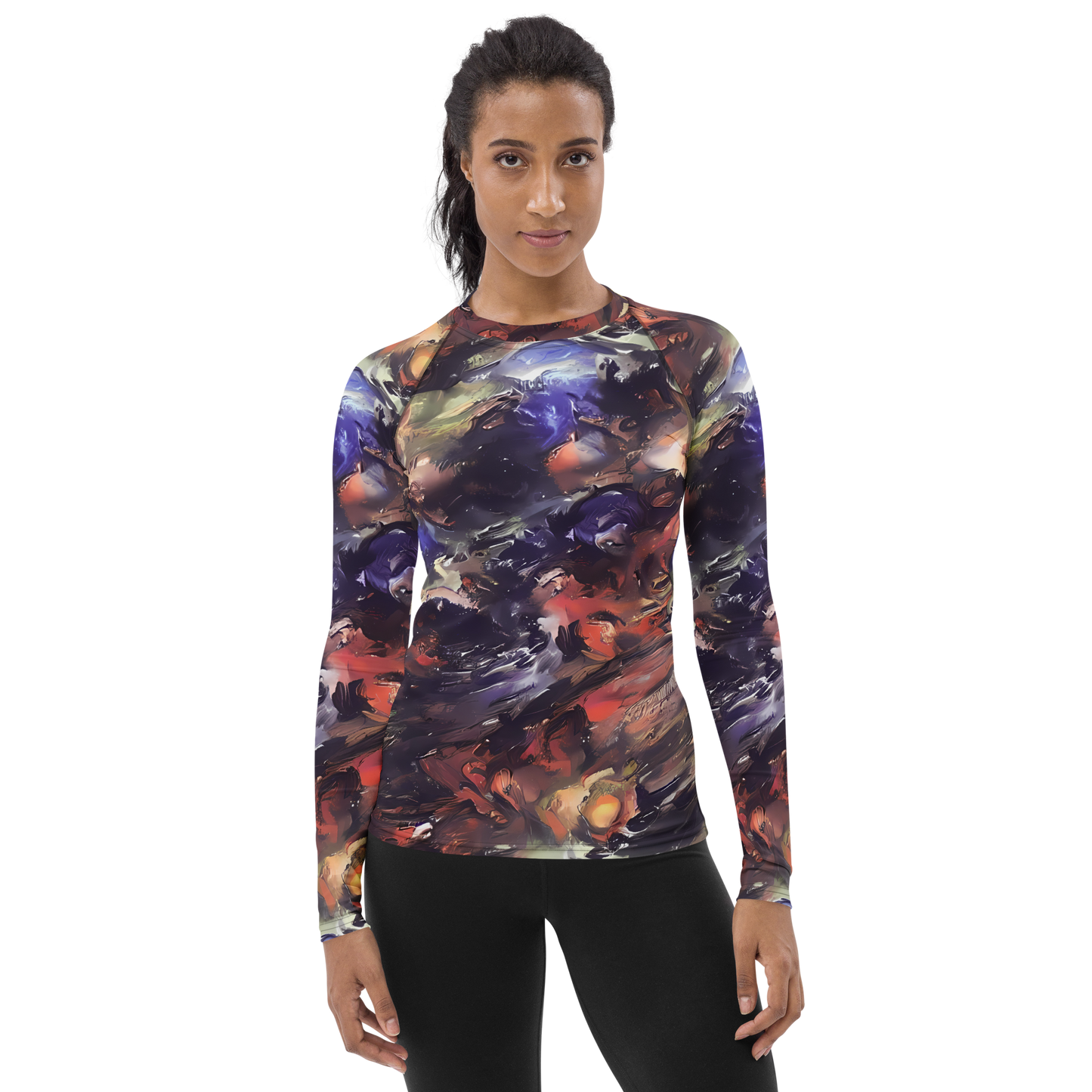 Women's Rash Guard - Twisted Terra