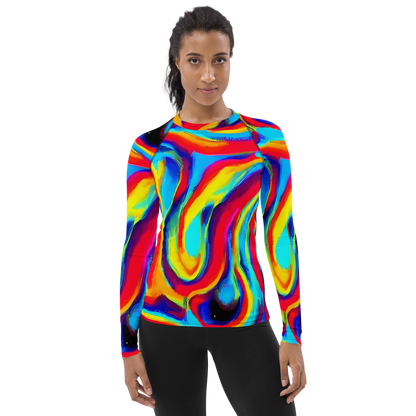 Women's Rash Guard - Stael Swirls