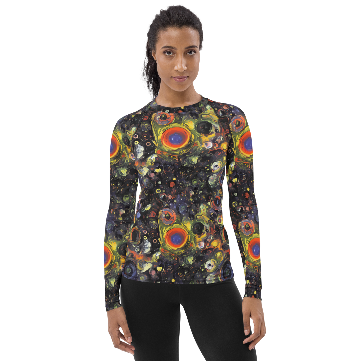 Women's Rash Guard - Stellar Spin