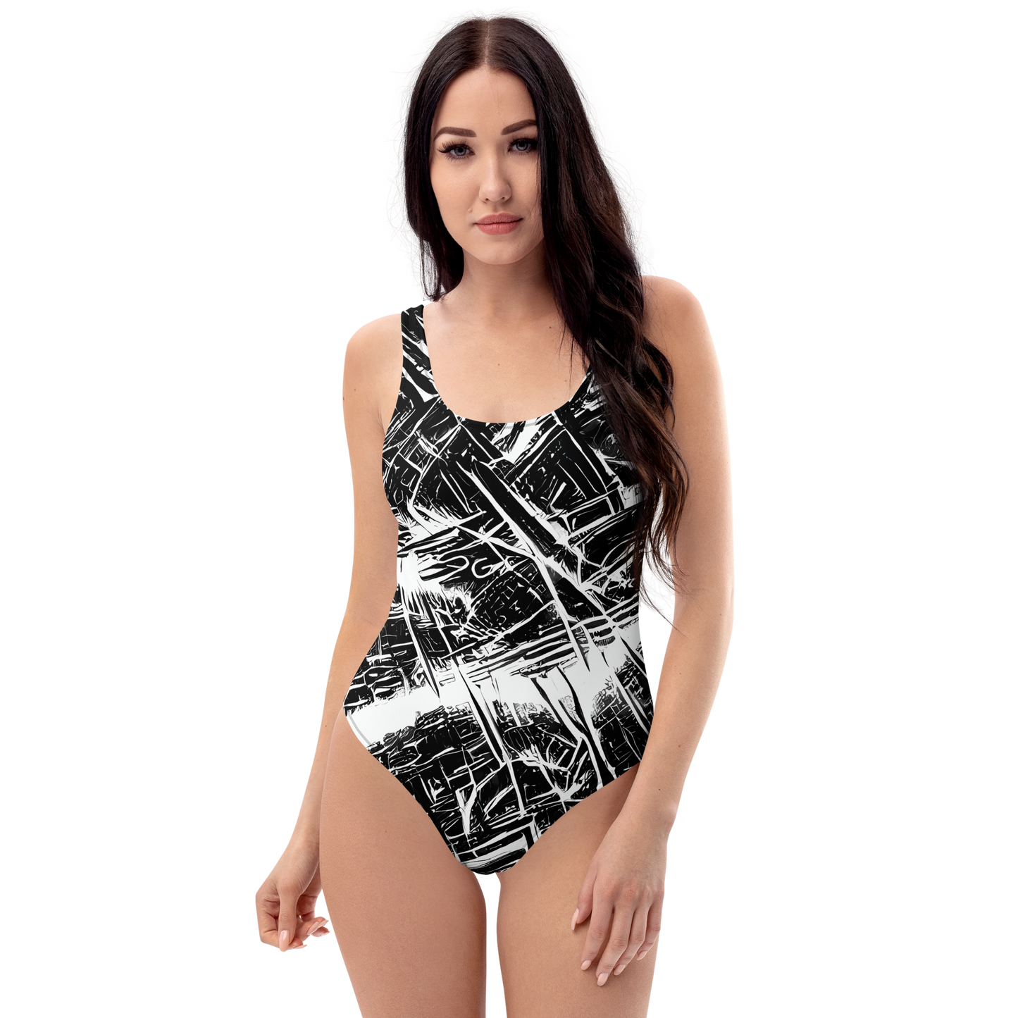 One-Piece Swimsuit - Ferriss Fractals